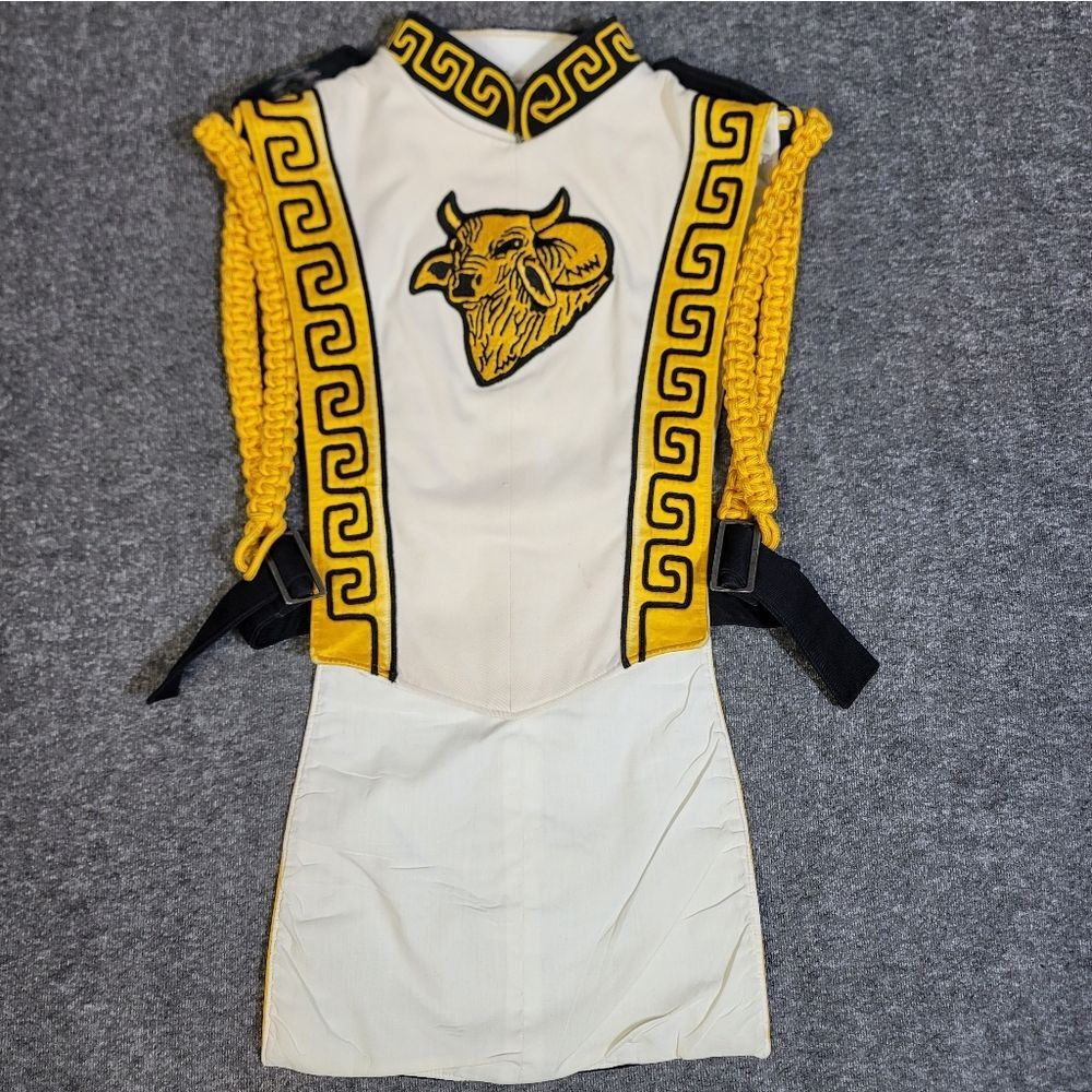Authentic vintage marching band / drum major tunic dating to the 1970s–1980s,